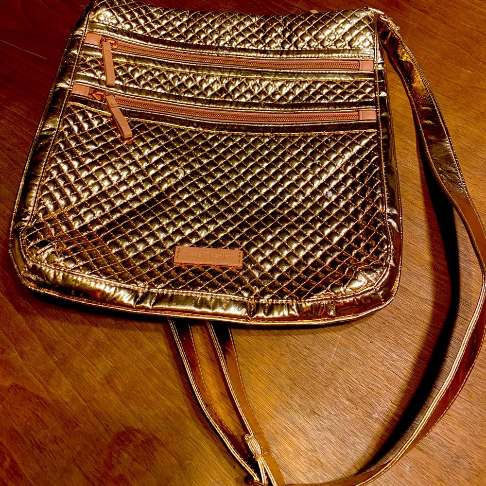 Vera Bradley crossbody bag rose gold
